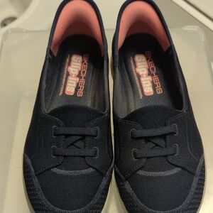 Skechers Blue Flats Versatile Slip-On Loafers